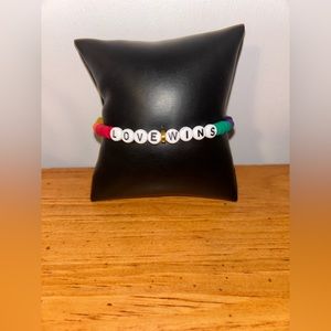 Love Wins Heishi Bracelet